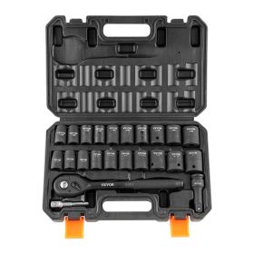 VEVOR 1/2" Drive Impact Socket Set