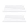 17.71x15.74IN Non-Slip Transparent Countertop Cutting Board Kitchen Countertop Protector For Dining Room Restaurant